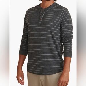 NWT Marine Layer Double Knit Long Sleeve Henley Size M